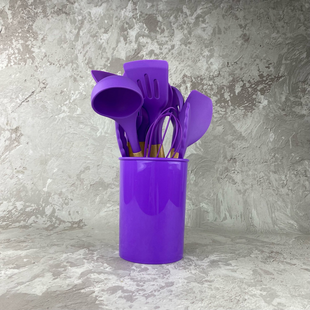 

Набор кухонных принадлежностей Edenberg EB-3610-Purple 12 предметов фиолетовый