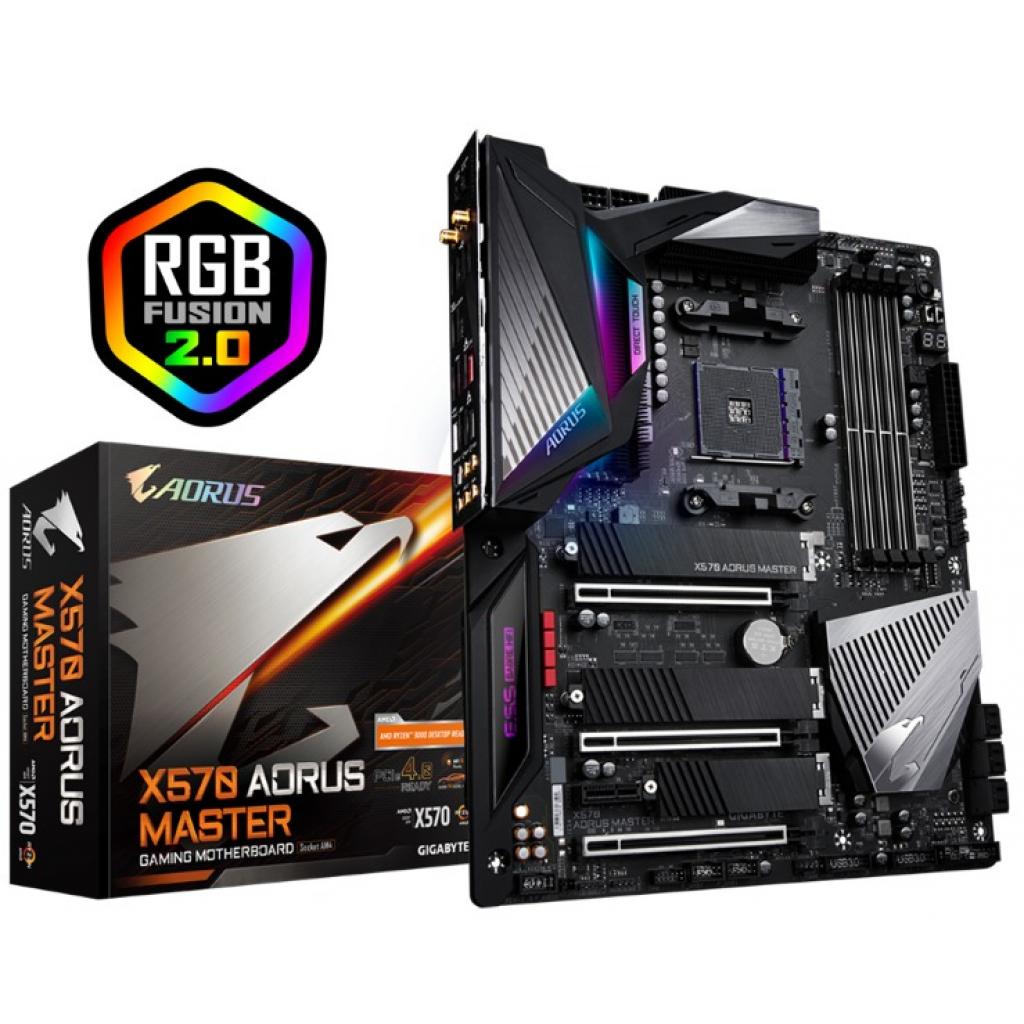 

Материнская плата Gigabyte X570 Aorus Master Socket AM4 ATX (X570 Aorus Master) Over-Stock