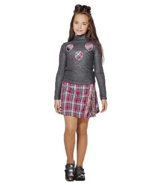 

Джемпер с шариками Lukas Kids 158 серый(9374)