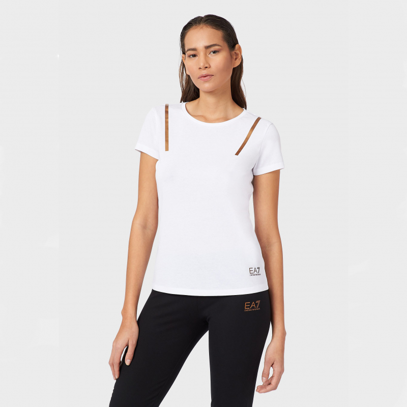 

Футболка EMPORIO ARMANI 3HTT12 , білий, Футболка EMPORIO ARMANI 3HTT12 M, білий
