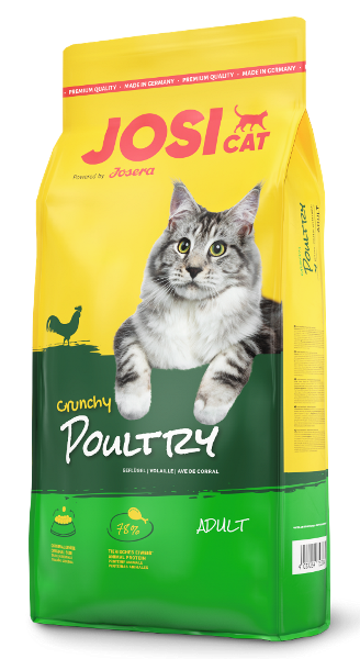 

Корм для котов JosiCat Crunchy Poultry 10 кг (Птица)