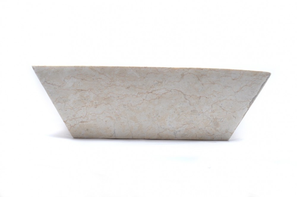 

Умивальник з каменю CREAM Industar s23-075-9 45 см Квадратний