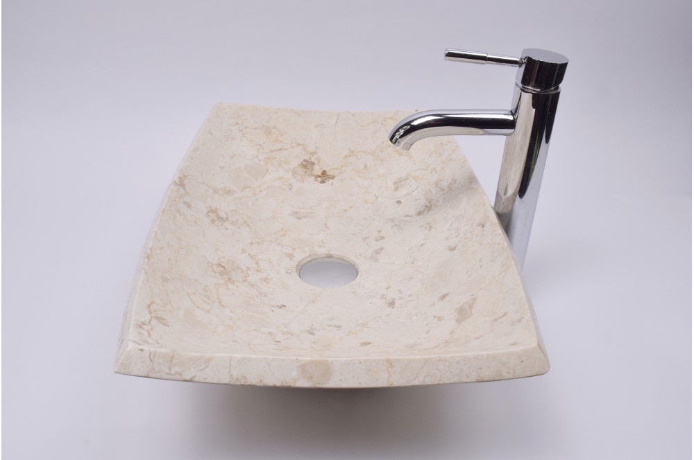 

Кам'яний умивальник CREAM Industar s23-068-3 50 х 35 см Прямокутний