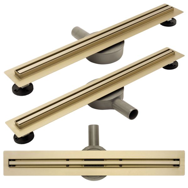 

Душовий трап Rea NEO SLIM GOLD PRO 90 см REA-G8016