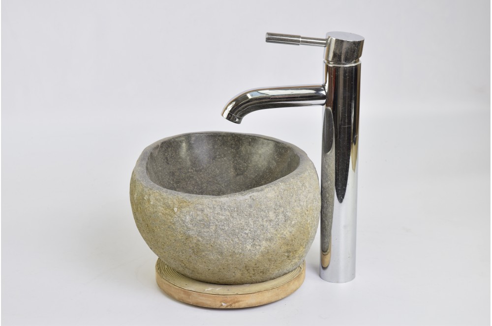 

Раковина з каменю RIVER STONE Industar s20-4275-1 25 х 20 см Асиметрична