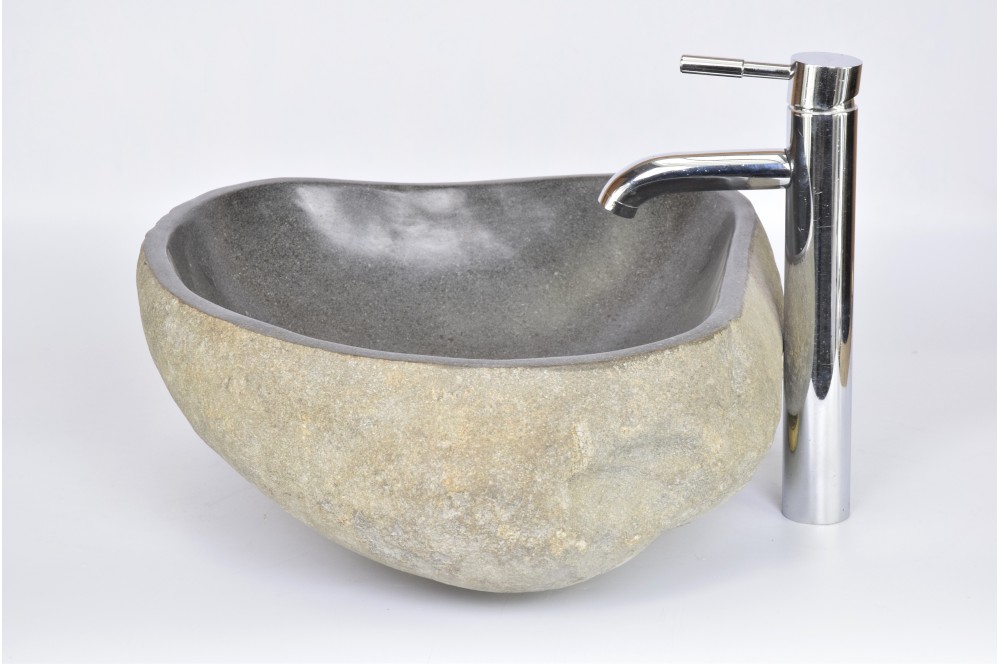 

Накладна раковина з каменю RIVER STONE Industar s20-4326-1 46 х 40 см Асиметрична