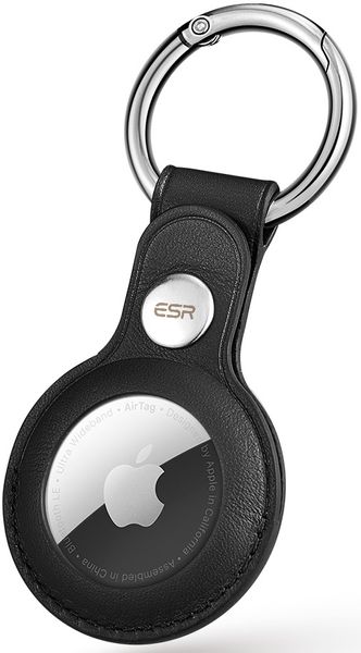 

Кожаный брелок с кольцом для AirTag ESR Metro Tag Keychain - Black
