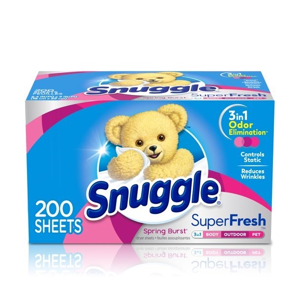 

Салфетки для белья Snuggle Super Fresh Spring Burst Весенний взрыв 200 шт