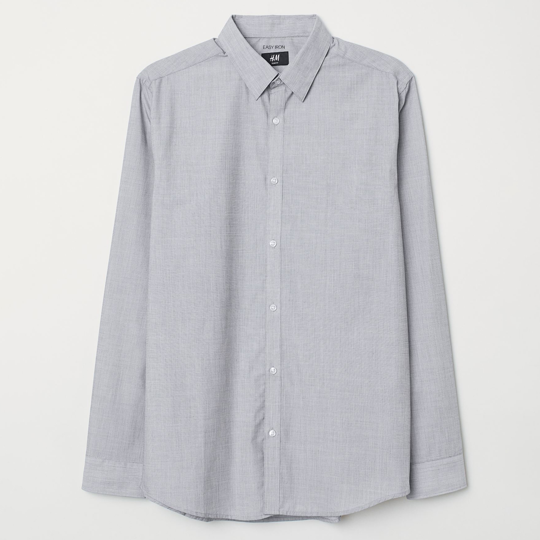 

Рубашка H&M 1412-5016167  Серая, Рубашка H&M 1412-5016167 XL Серая