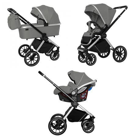 

Коляска універсальна CARRELLO Optima CRL-6504 (3in1) Mirror Grey /1/
