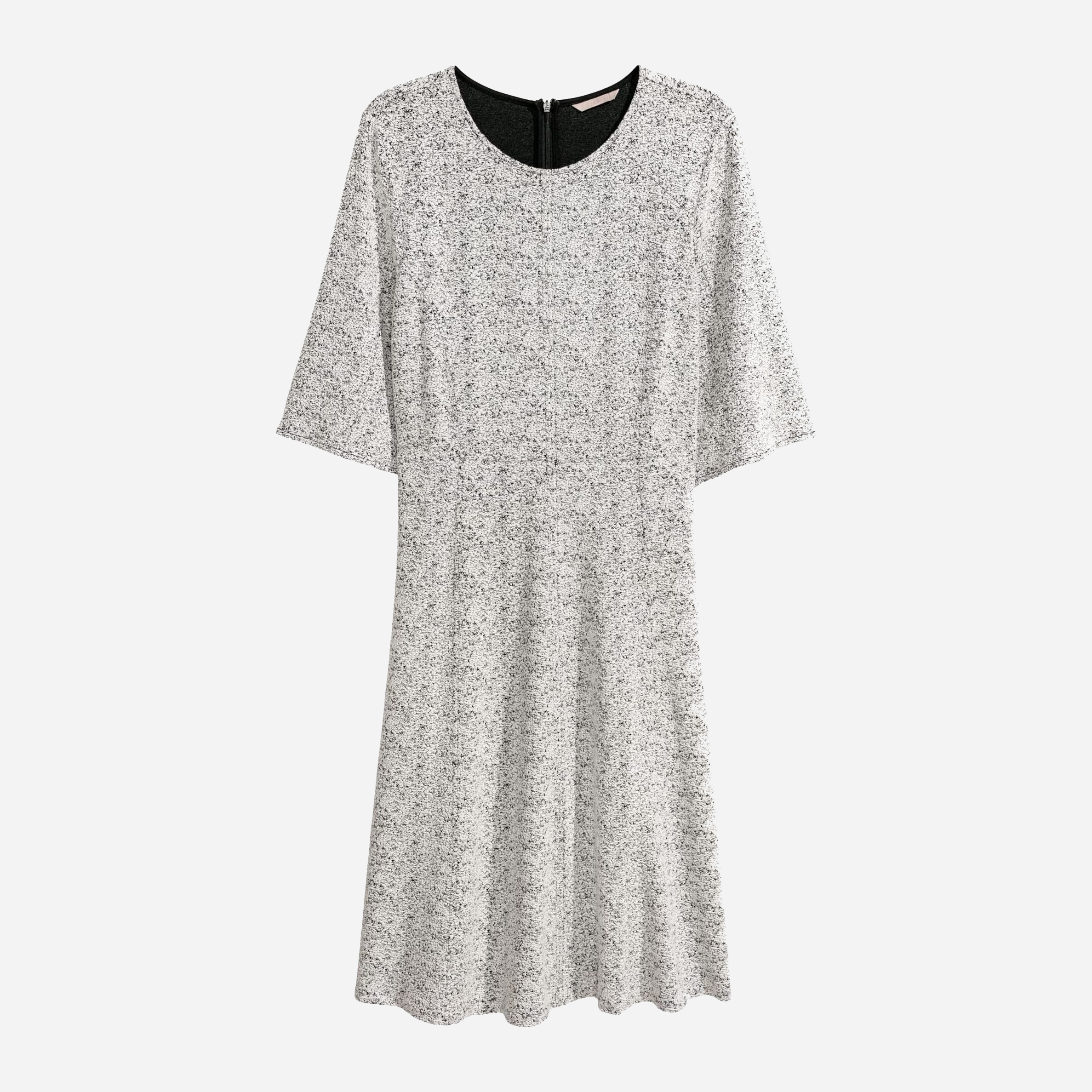 

Платье H&M 5886757log  Черное с белым, Платье H&M 5886757log L Черное с белым