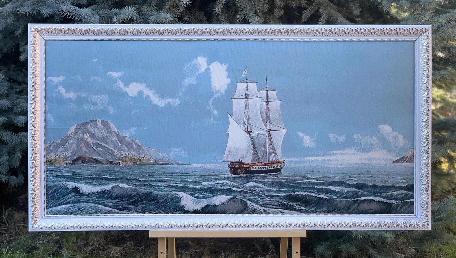 

Картина гобелен Ognegriv Странник 55х115 см 40004695