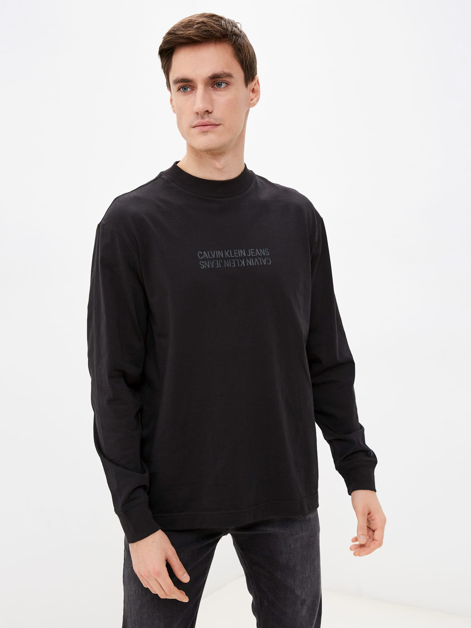 

Лонгслив Calvin Klein Jeans Sustainable Logo Ls Tee J30J318732-BEH  Pvh Black, Лонгслив Calvin Klein Jeans Sustainable Logo Ls Tee J30J318732-BEH L Pvh Black