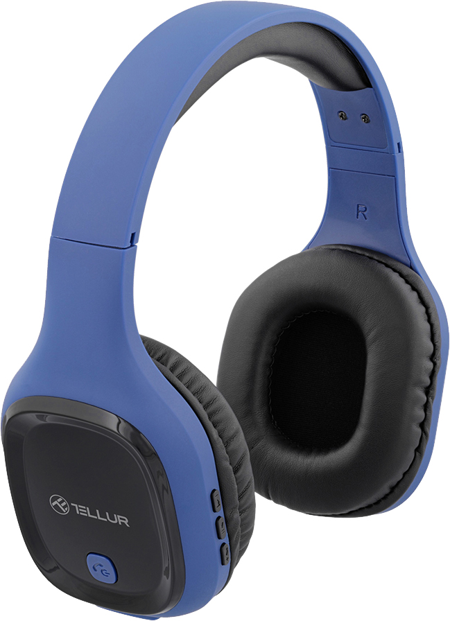 

Наушники Tellur Pulse Bluetooth Over-Ear Blue (TLL511281)