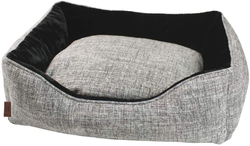 

Лежанка для собак Croci Glam 60*50*20 см (серый)
