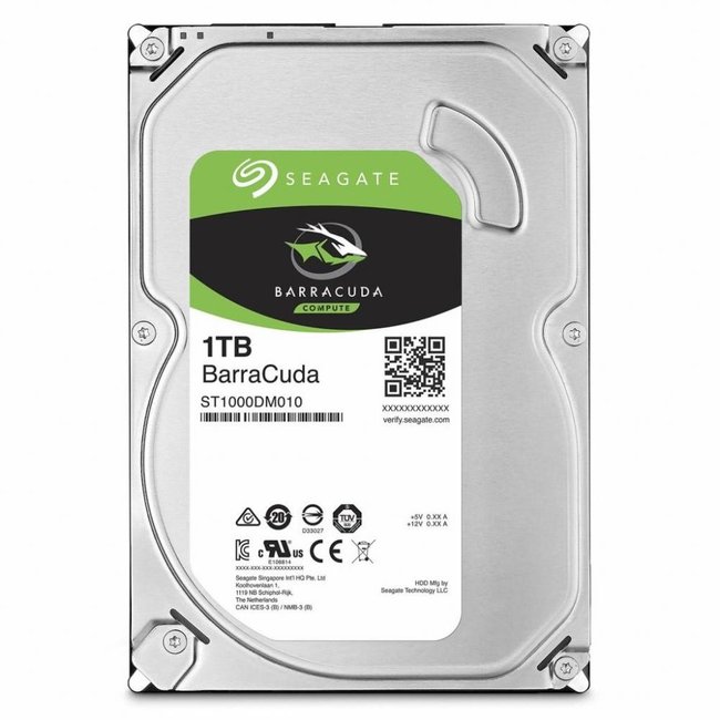 

Жесткий диск 1 TB Seagate BarraCuda (ST1000DM010)