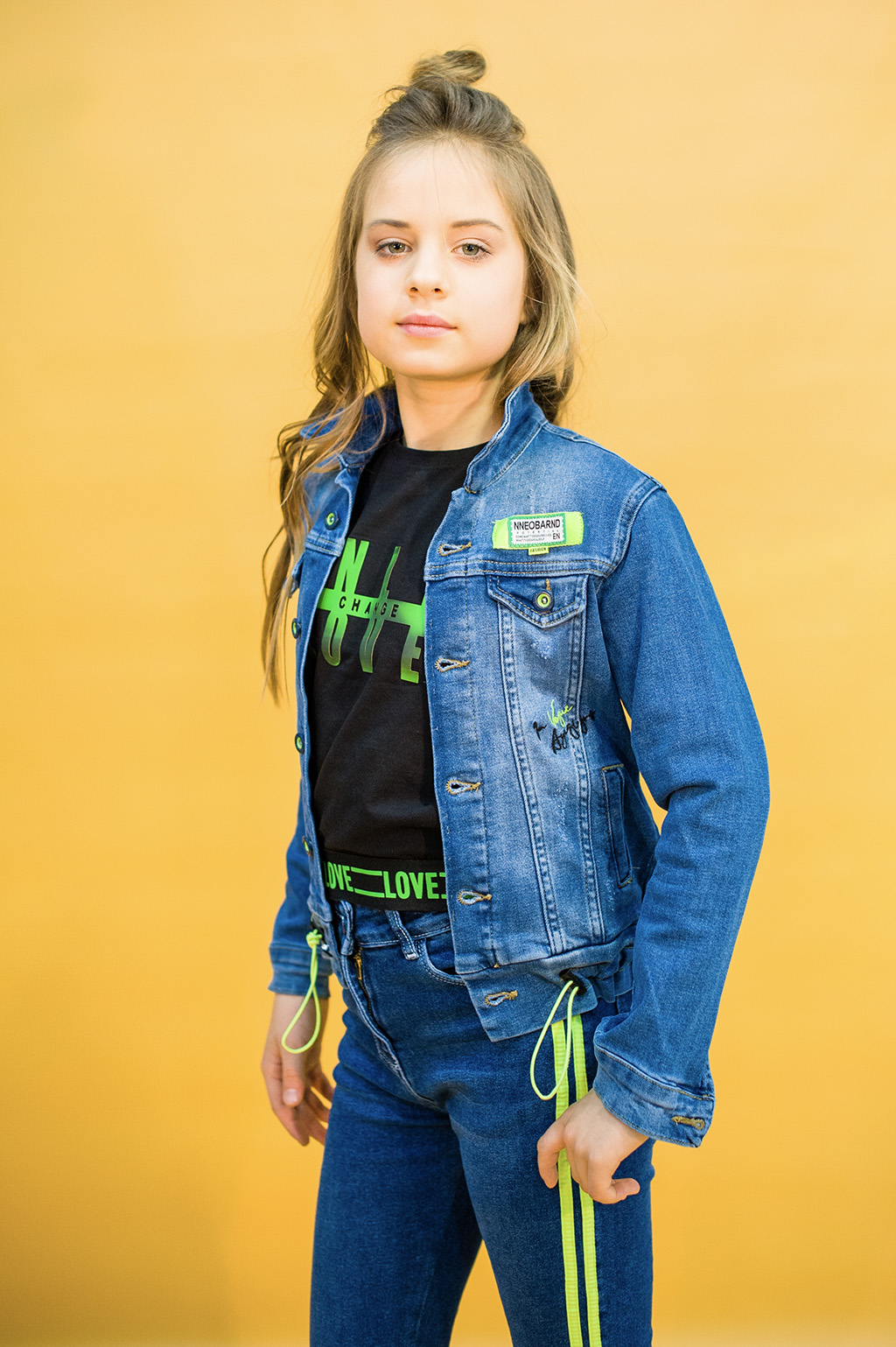 

Джинсовая куртка A-yugi Jeans 176 см Синий (2125000659671)