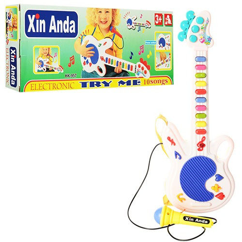 

Гитара игрушечная с микрофоном 957MR