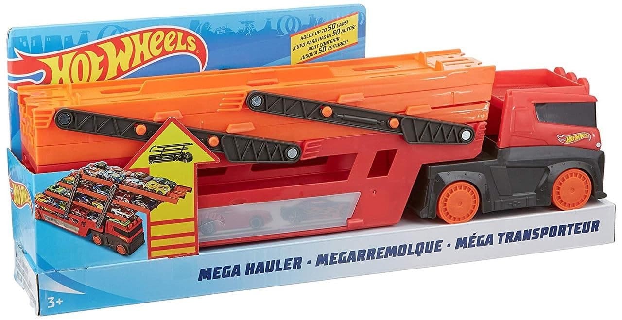 

Трейлер Автовоз Грузовик Hot Wheels Mega Hauler Для детей