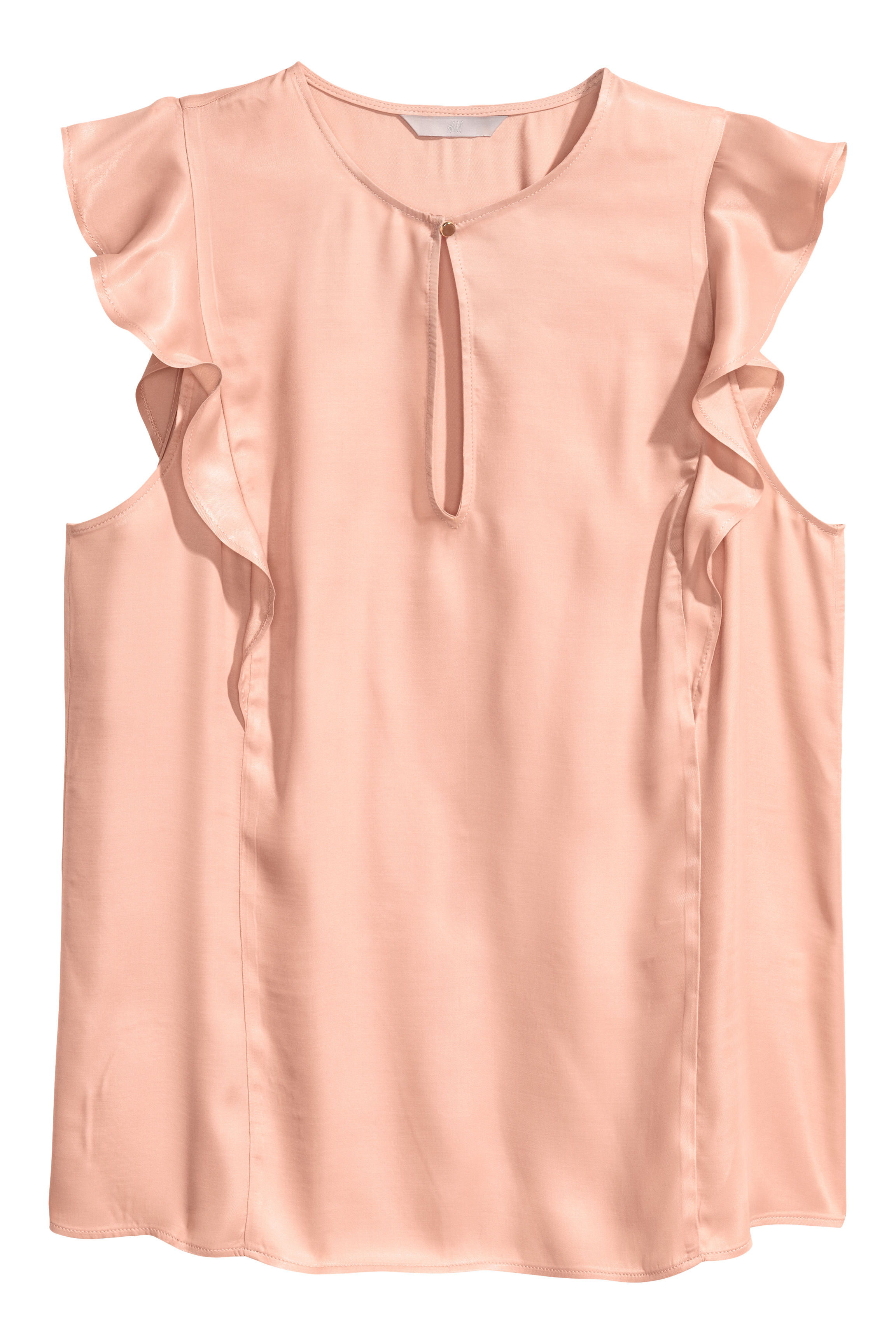 

Блузка H&M  Персиковый 0503768_01, Блузка H&M 42 Персиковый 0503768_01