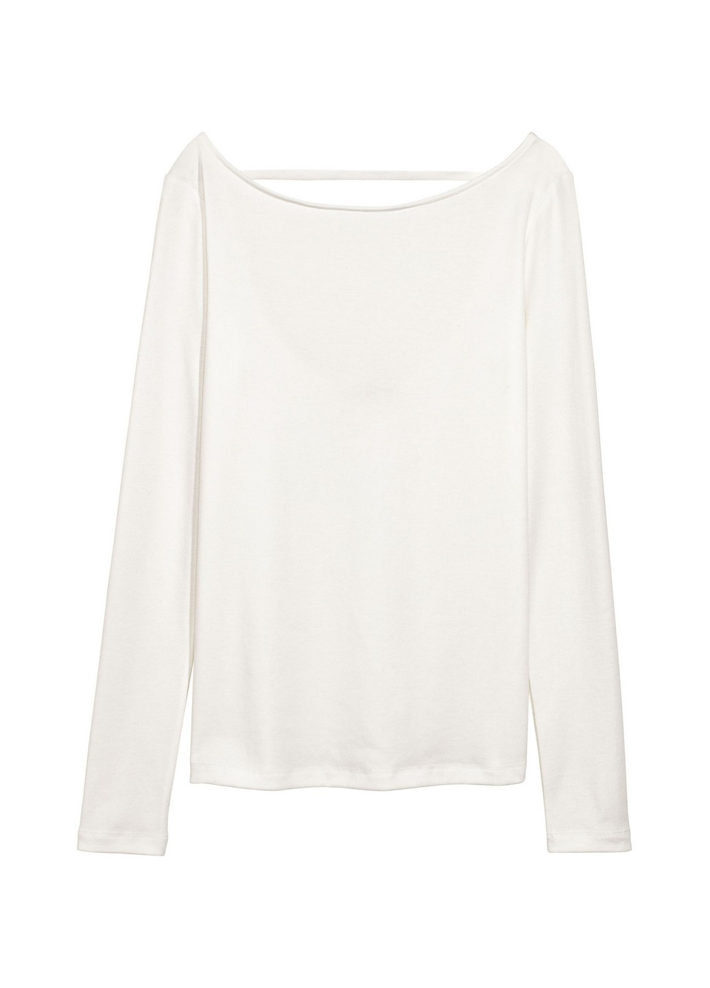 

Лонгслив H&M  Белый 0616543_01, Лонгслив H&M 42 Белый 0616543_01