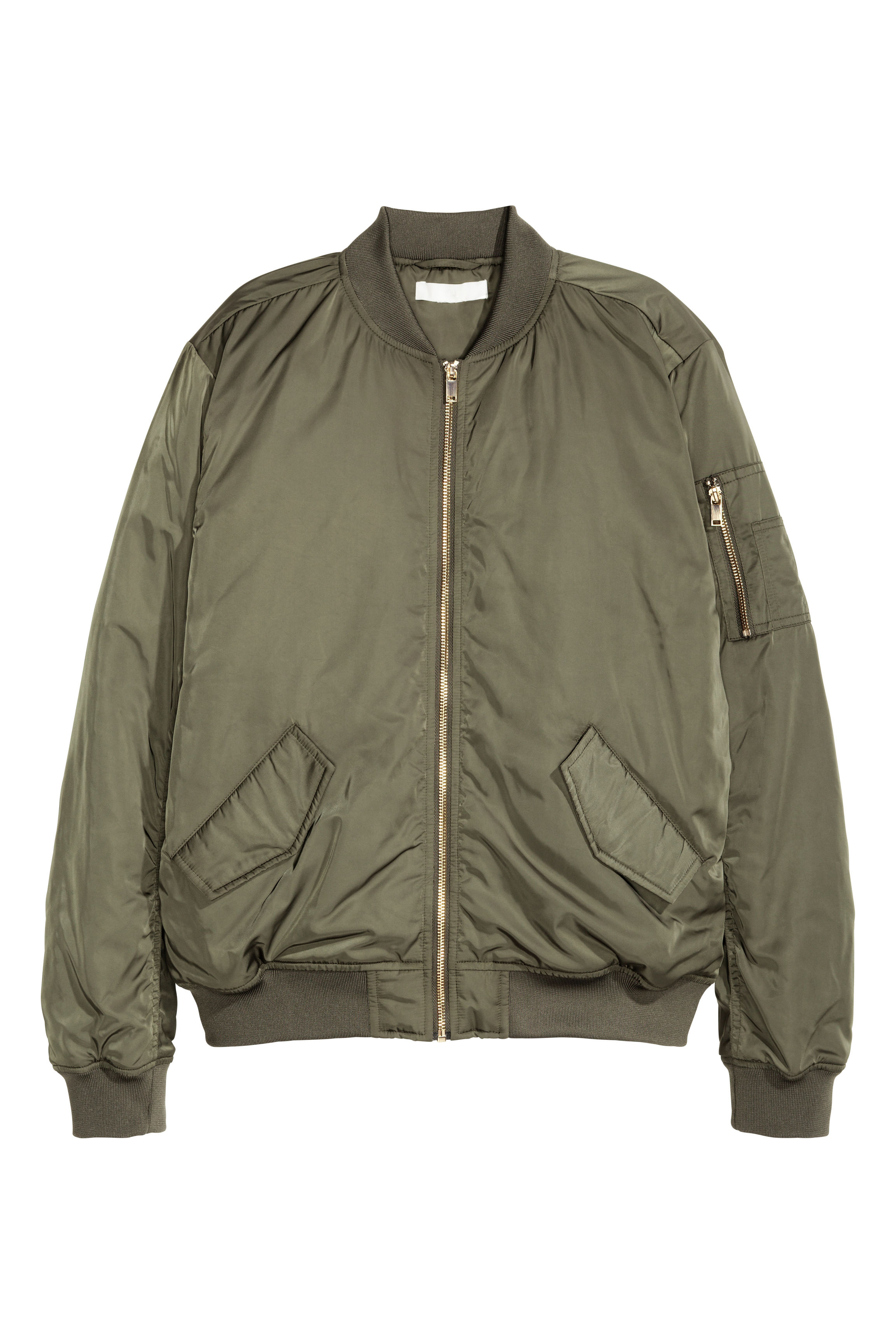 

Куртка бомбер H&M  Хаки 0427951.2408_05, Куртка бомбер H&M 32 Хаки 0427951.2408_05