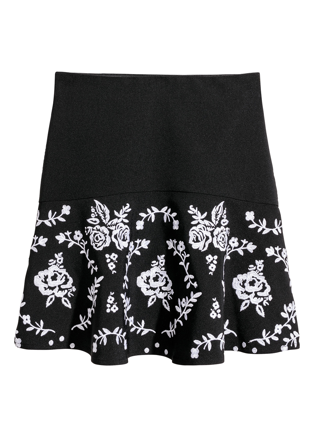 

Юбка H&M  Черно-белый 0580352_02, Юбка H&M 32 Черно-белый 0580352_02