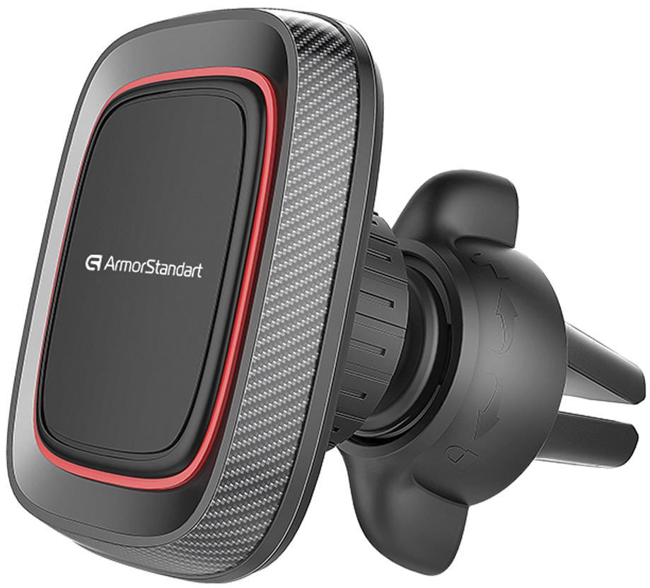 

Автодержатель для телефона ArmorStandart AV2S Magnetic Holder Black