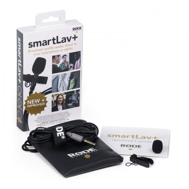 

Микрофон петличный профессиональный для смартфона и планшета Rode SmartLav+