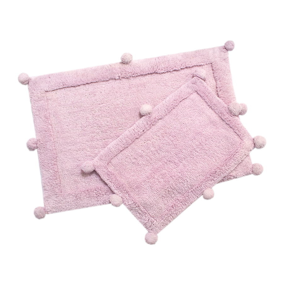 

Набор ковриков Irya New Stria pembe розовый 60*90+40*60 (svt-2000022226127)