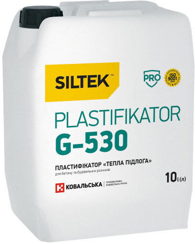 

Пластификатор для теплого пола Siltek Plastifikator G-530 10 л (Е32633)