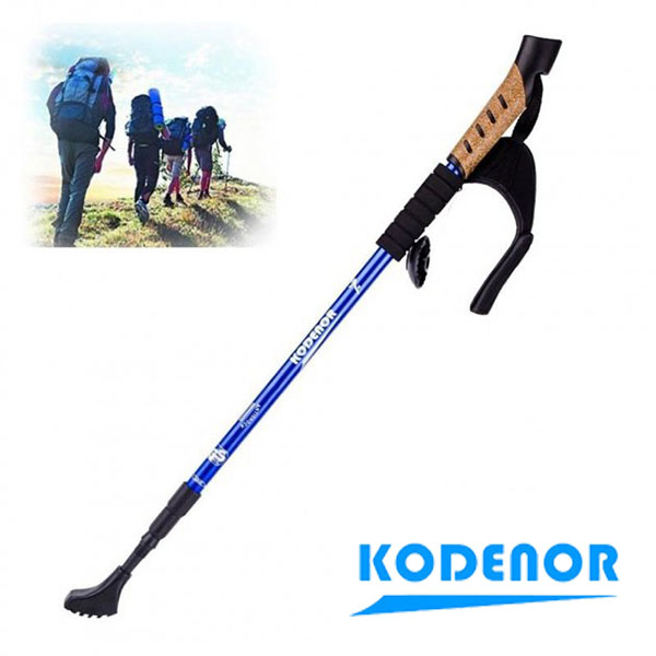 

Палки для скандинавской ходьбы "Kodenor" телескопические (пара) Синий