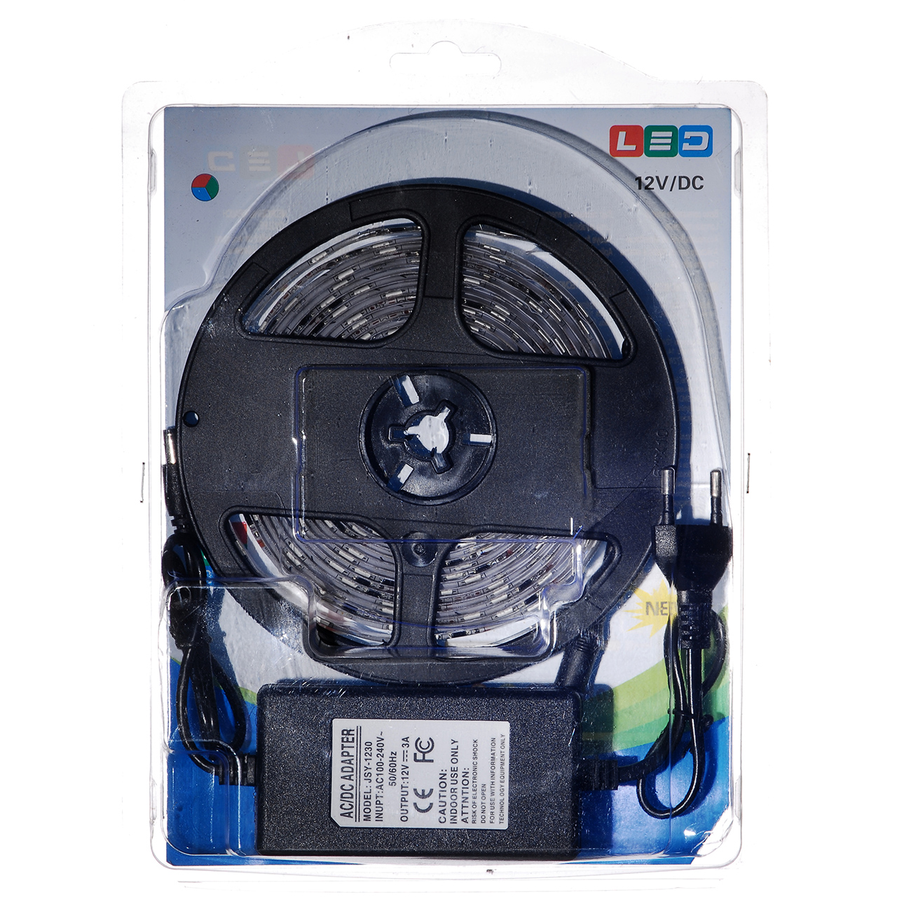 

Светодиодная лента Led (RGB 5050) + блок питания