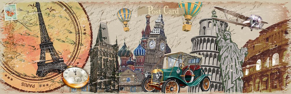 

Фотообои Арт-Обои Путешествия №36420 Декоративная штукатурка