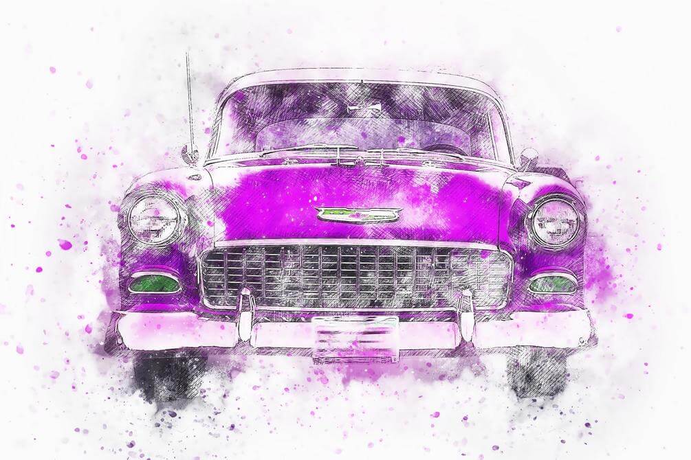 

Фотообои Арт-Обои Яркий автомобиль №37842 Жаккард
