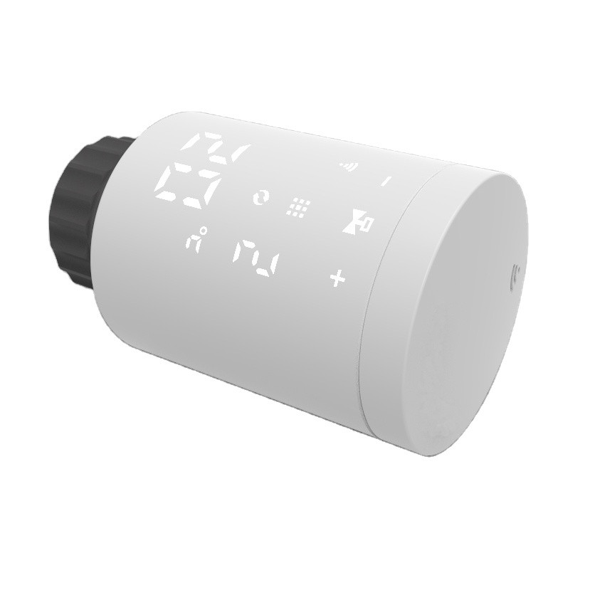 

Умная термоголовка для радиаторов Tervix Pro Line EVA2 для умного дома, беспроводная ZigBee (228731)