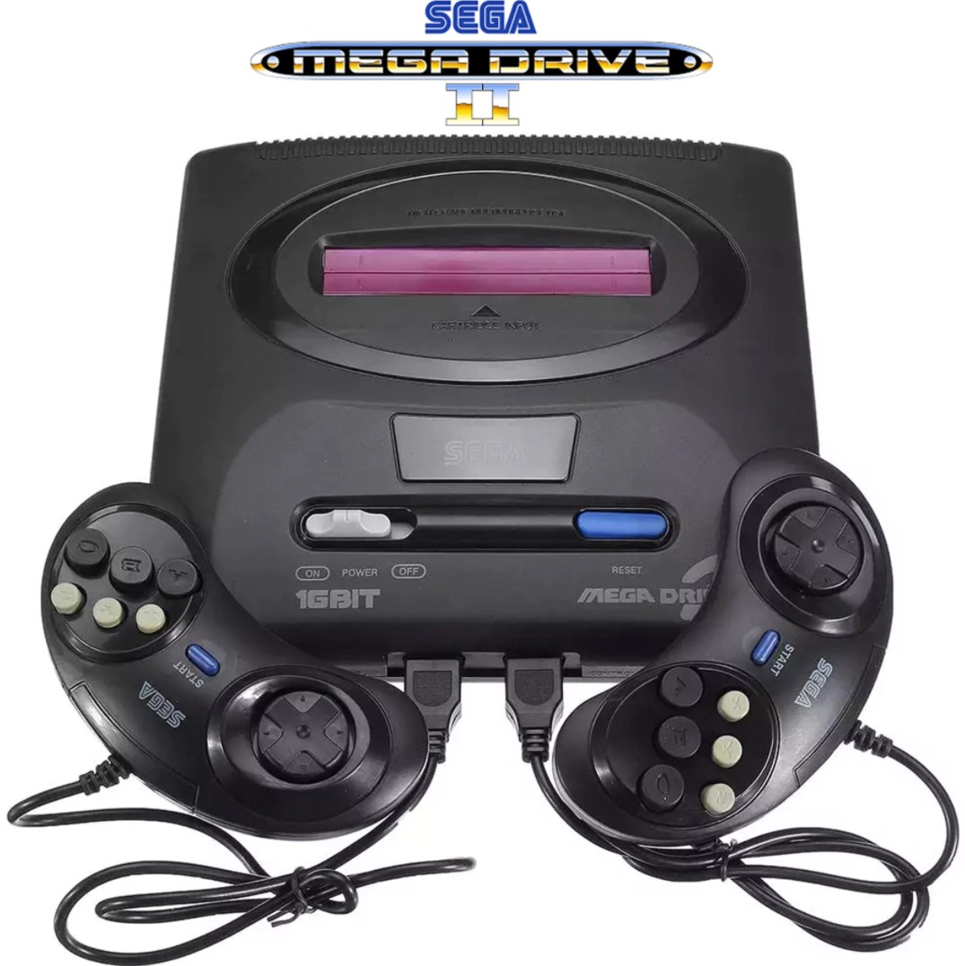 

Игровая приставка Sega Mega Drive 2 16 бит 368 вариантов игр | Портативная игровая консоль