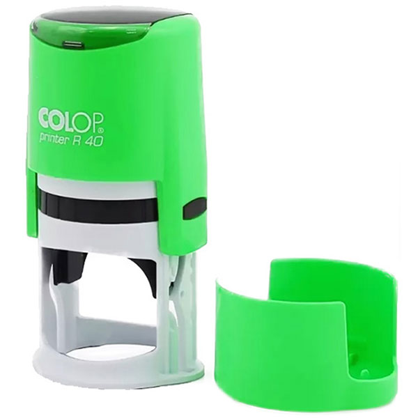 

Оснастка для круглой печати COLOP Printer R40 40 мм НЕОН зеленый (001620604)