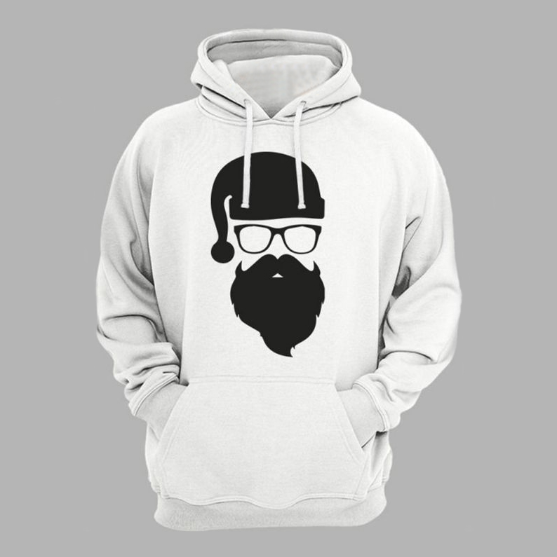 Акція на Худі жіноче JHK Hipster Santa SWULKNG-WH/NG 2XL Біле від Rozetka