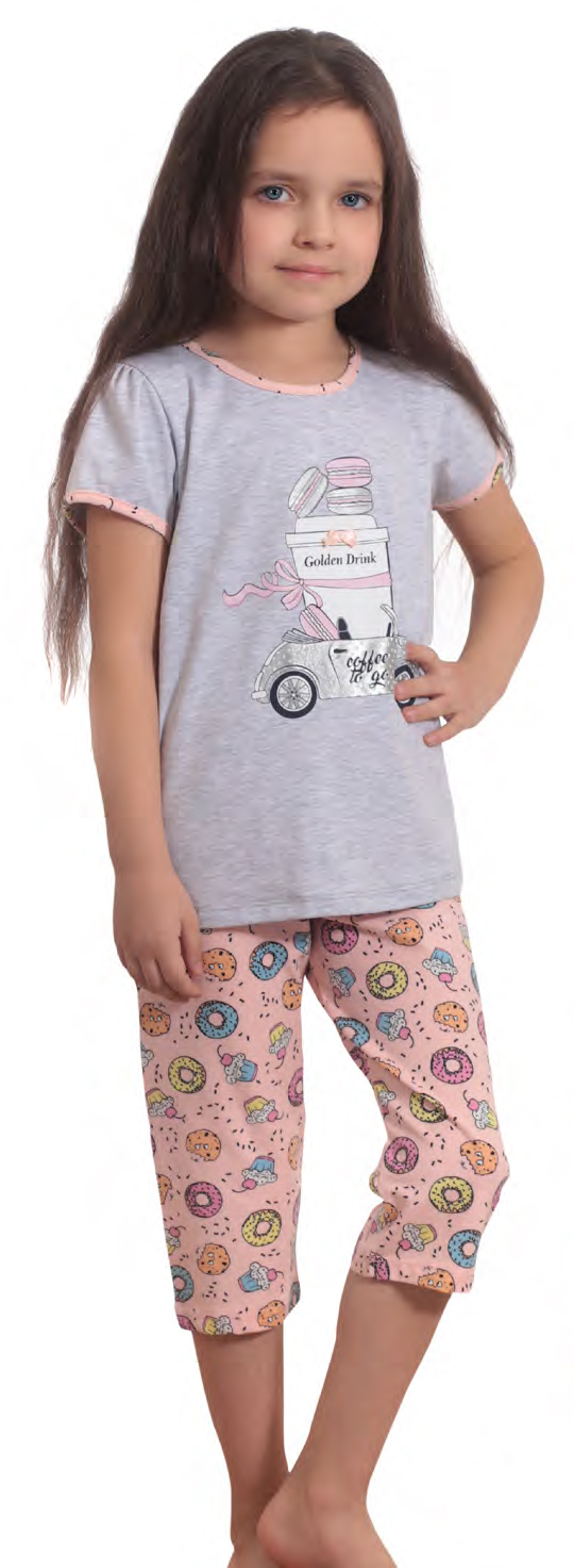 

Пижама Matilda Серый 110 см 11624-2 (495358)