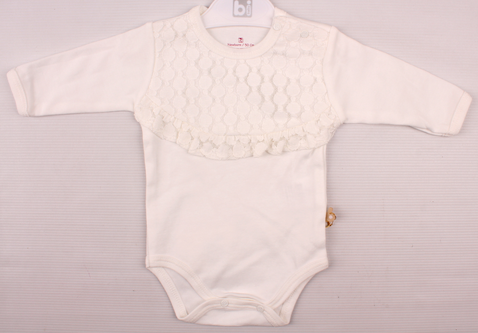 

Боди-Футболка с длинным рукавом Bibaby Кремовый 62 см 56436 (441677)