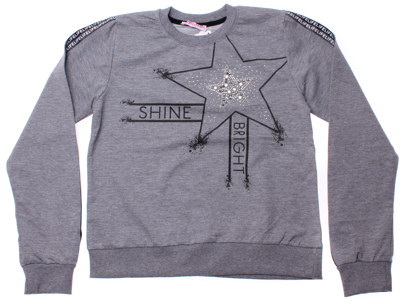 

Футболка с длинным рукавом Monili Темно-серый 164 см 8033