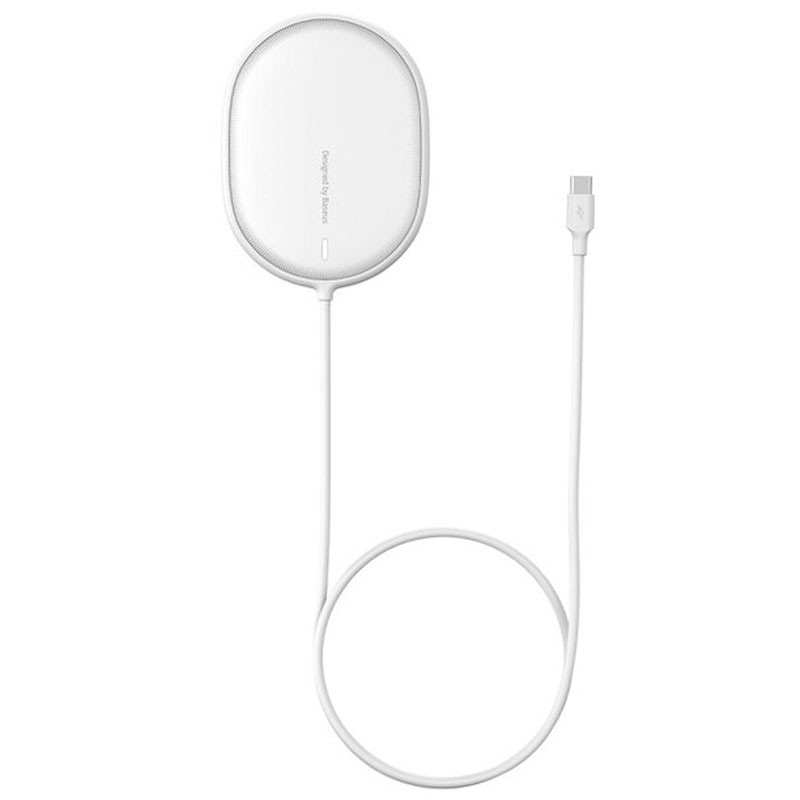

БЗУ Baseus Light Magnetic Wireless Charger for IP12 (WXQJ)для Зарядные устройства Белый