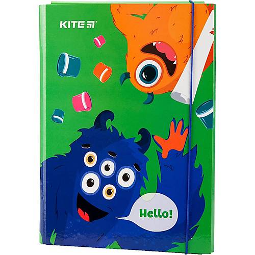 

Папка для трудов "JOLLIERS" на резинке A4 Kite (K19-213) KITE (K19-213)