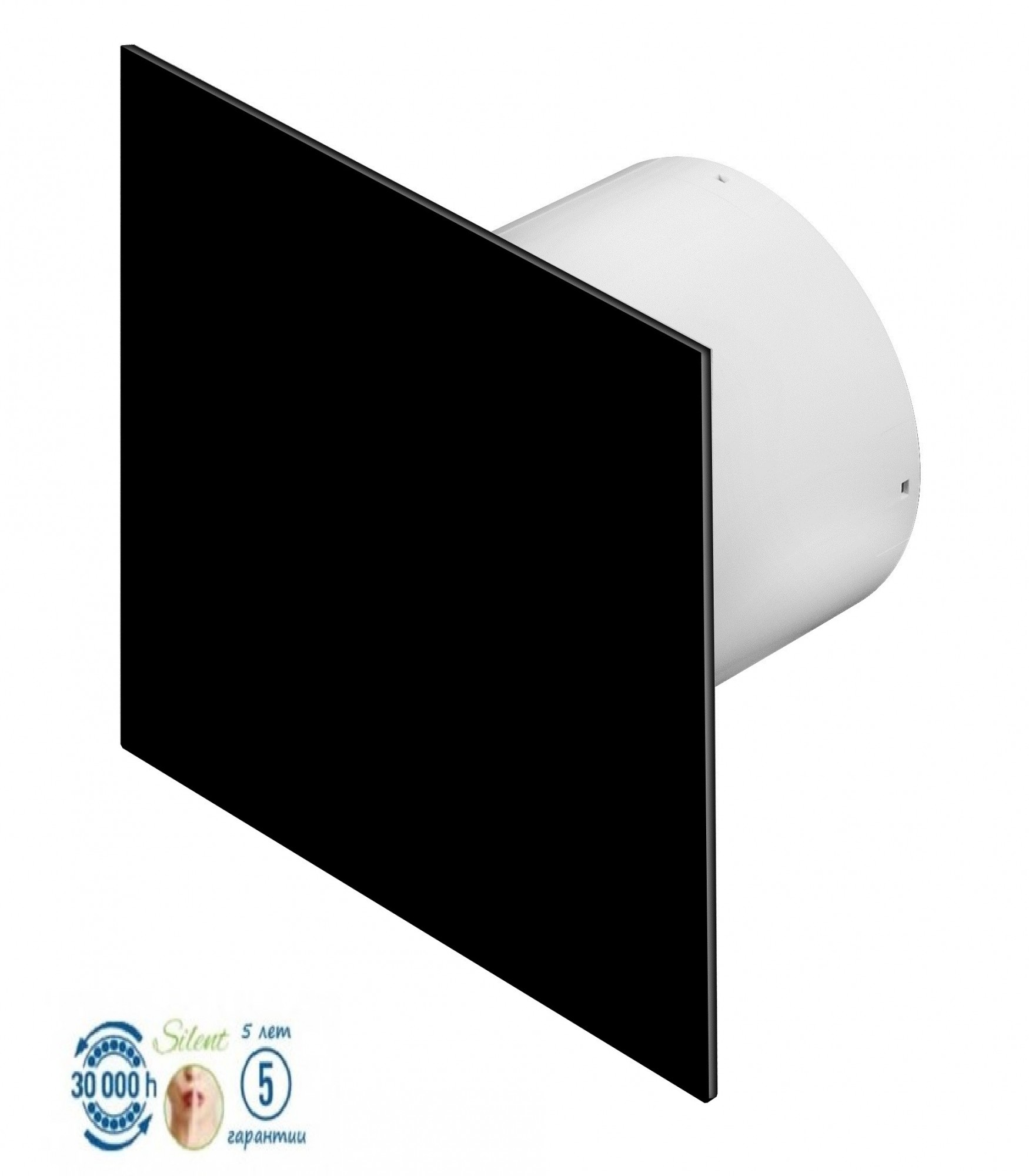 

Вентилятор Awenta System+ KWS-PTGB 125P черный глянец
