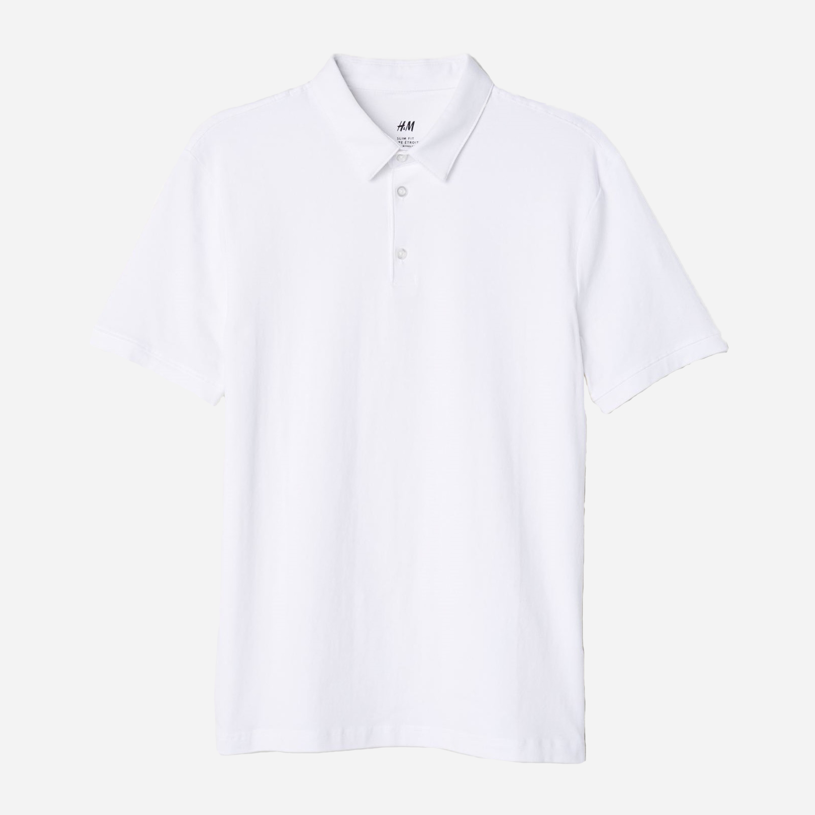 

Поло H&M 5700041  Белое, Поло H&M 5700041 L Белое