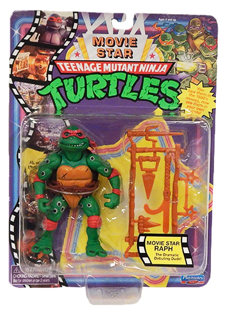 

Игровая фигурка TMNT Movie Star 1992 серии Черепашки-ниндзя Рафаэль 12 см (6900006634398)