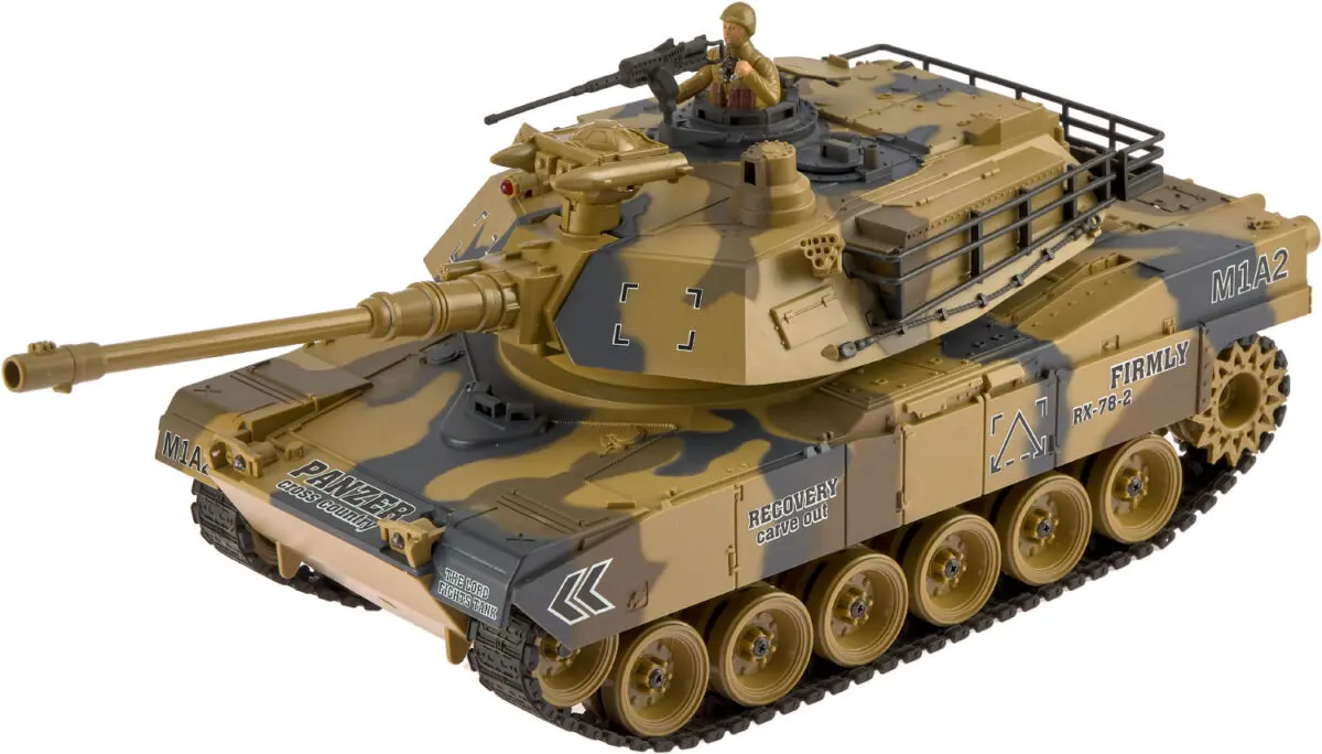 

532.00.14 Танк на радиоуправлении ZIPP Toys 789 "USA M1A2" 1:18