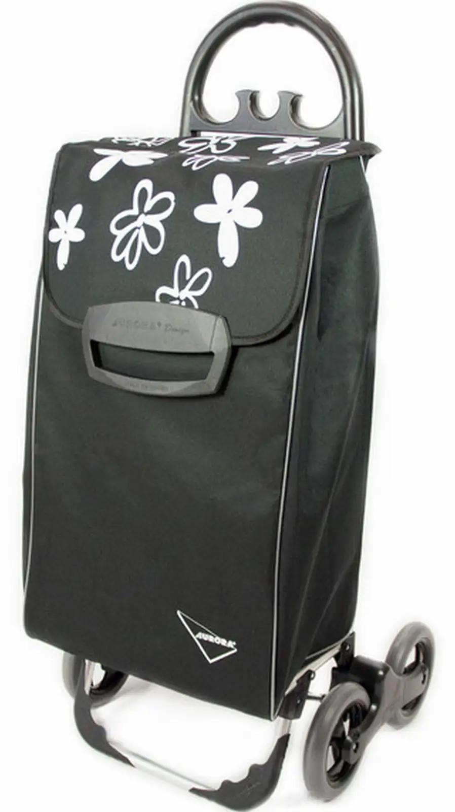 

Сумка-тележка Aurora Avanti 4 Basic 50 Black/White Flower