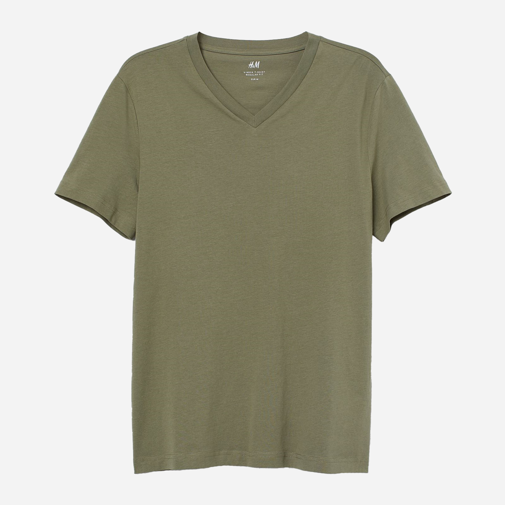 

Футболка H&M 7632751  Хаки, Футболка H&M 7632751 L Хаки